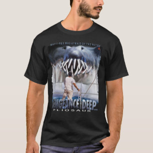 Vengeance from the Deep - Pliosaur - Black T-shirt