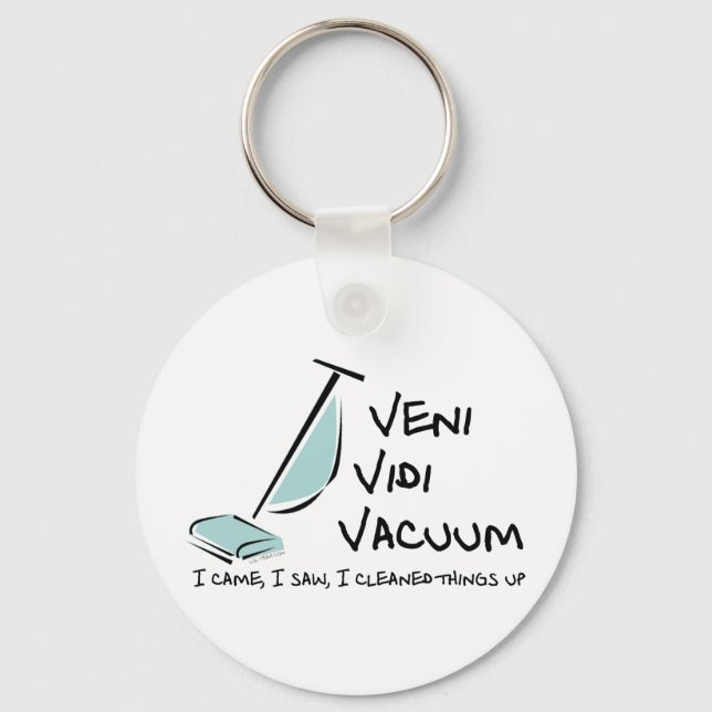 Veni Vidi Vacuum Key Ring (Front)