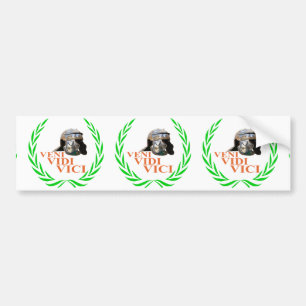 Veni Vidi Vici Bumper Sticker