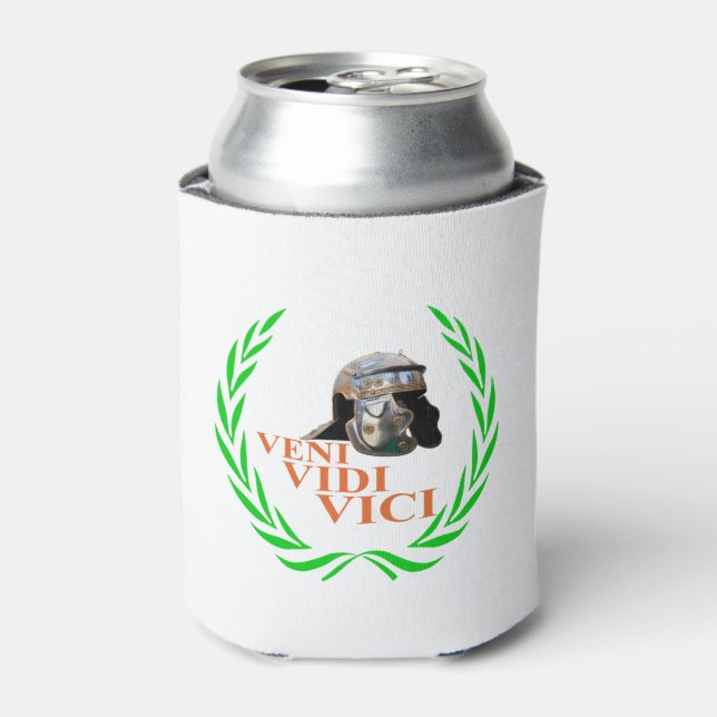Veni Vidi Vici Can Cooler (Can Front)