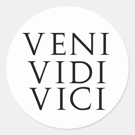 veni vidi vici pronounced
