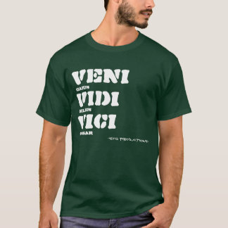 Veni Vidi Vici, Gaius, Julius, Caesar, -SFG Pro... T-Shirt