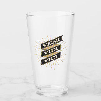 Veni Vidi Vici Glass Cup