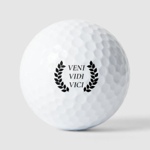 Veni Vidi Vici Golf Balls