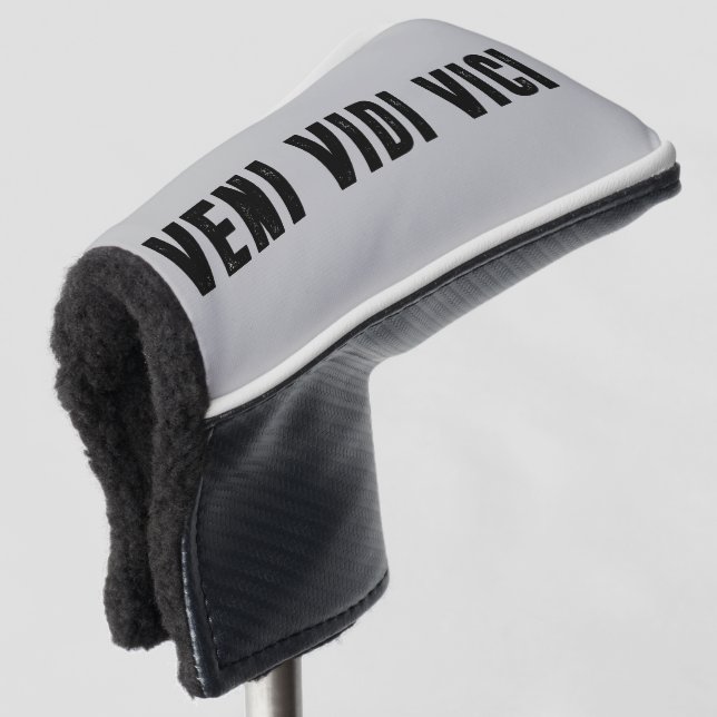 Veni vidi vici golf head cover (3/4 Front)