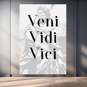 Veni, Vidi, Vici - "I came; I saw; I conquered" Canvas Print