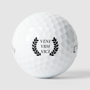 Veni Vidi Vici I Came I Saw I Conquered Golf Balls