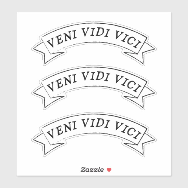 VENI VIDI VICI - I came I saw I conquered Vinyl (Sheet)