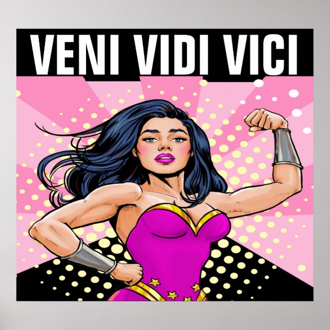 Veni Vidi Vici - I CONQUERED Poster (Front)
