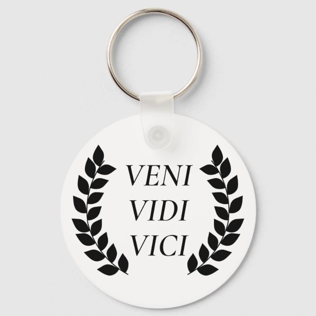 Veni Vidi Vici Key Ring (Front)