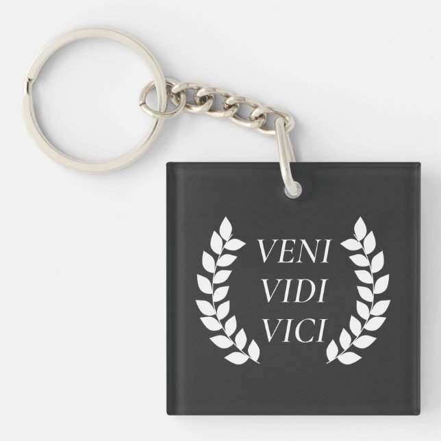 Veni Vidi Vici Key Ring (Front)