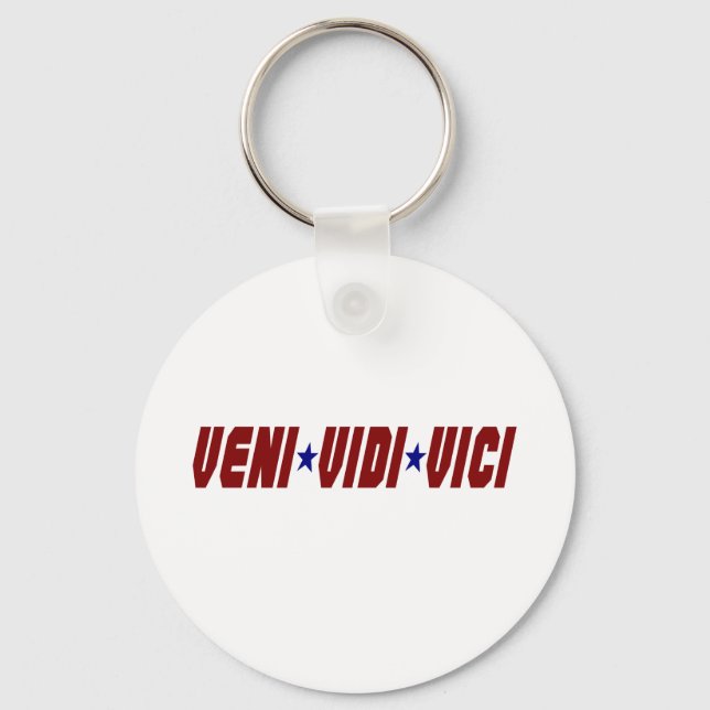 Veni Vidi Vici Key Ring (Front)