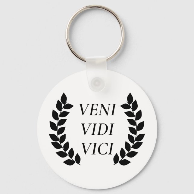 Veni Vidi Vici Key Ring (Front)