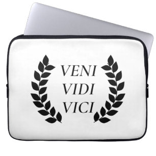 Veni Vidi Vici Laptop Sleeve