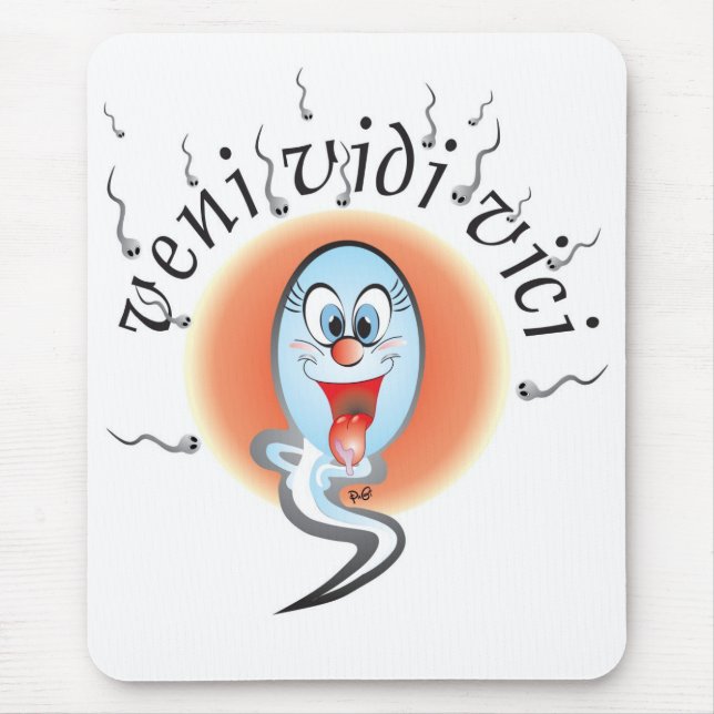 veni vidi vici Mauspad Mouse Mat (Front)
