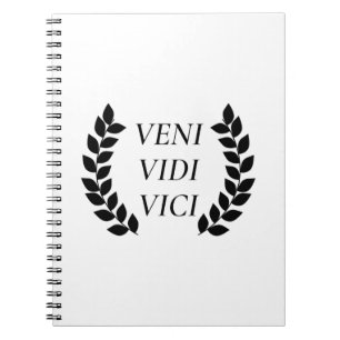 Veni Vidi Vici Notebook