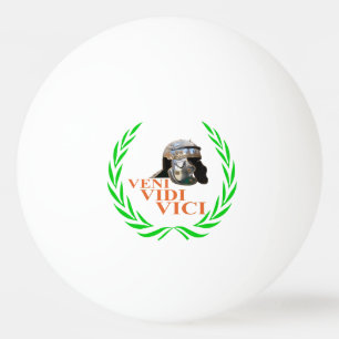 Veni Vidi Vici Ping Pong Ball