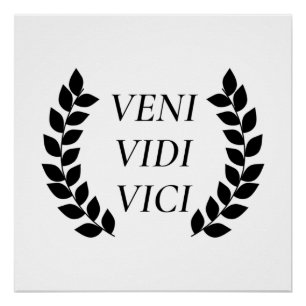Veni Vidi Vici Poster