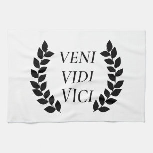 Veni Vidi Vici Tea Towel
