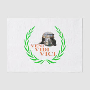 Veni Vidi Vici Tissue Paper