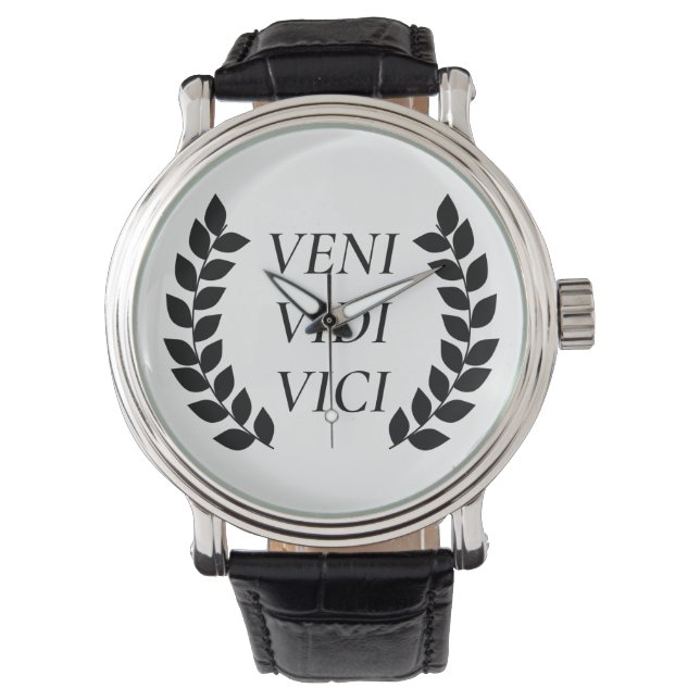 Veni Vidi Vici Watch (Front)