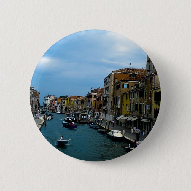 Venice 2 6 cm round badge (Front)