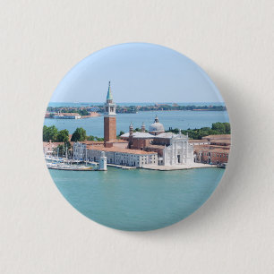 Venice 6 Cm Round Badge