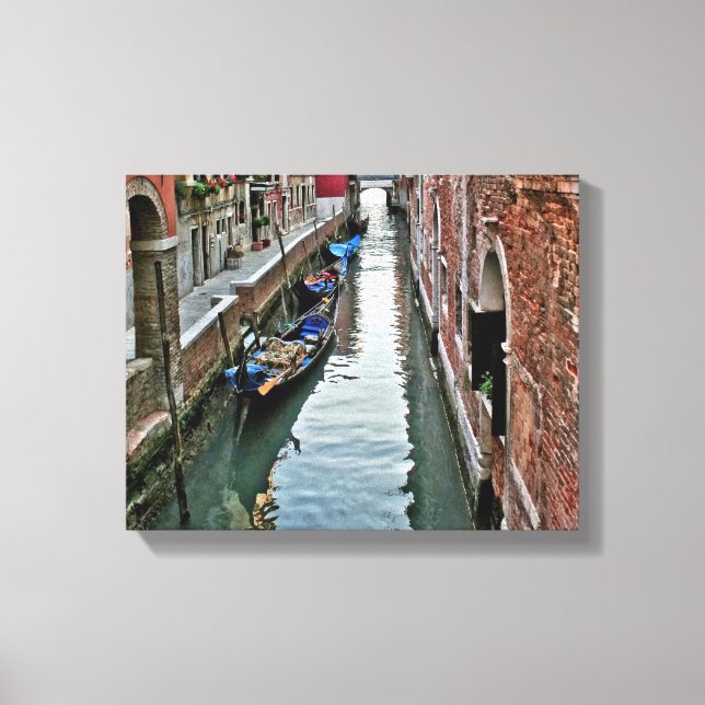 Venice Alley Canvas Print (Front)