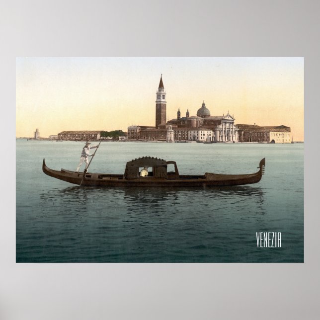 Venice around 1900 poster (Front)