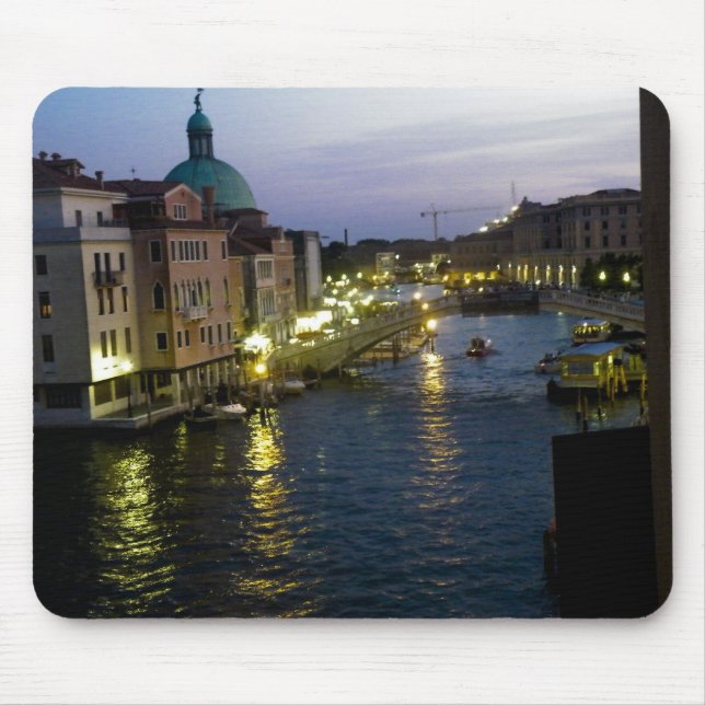 Venice at night mouse mat (Front)