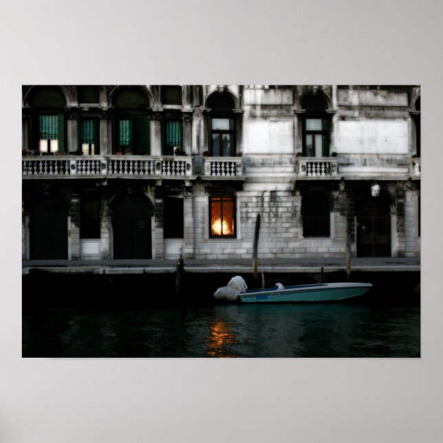 venice at night poster (Front)