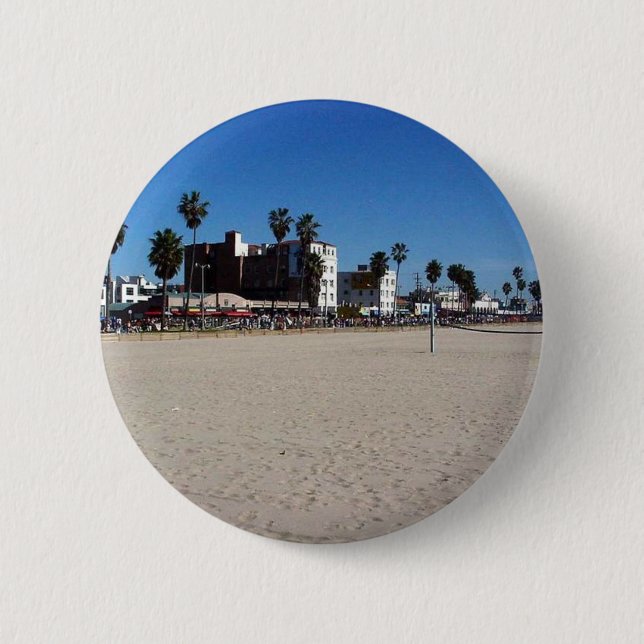 Venice Beach 6 Cm Round Badge (Front)