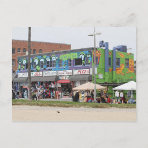 Venice Beach Ca Postcard