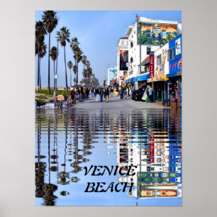 Venice Beach  Califorina Poster