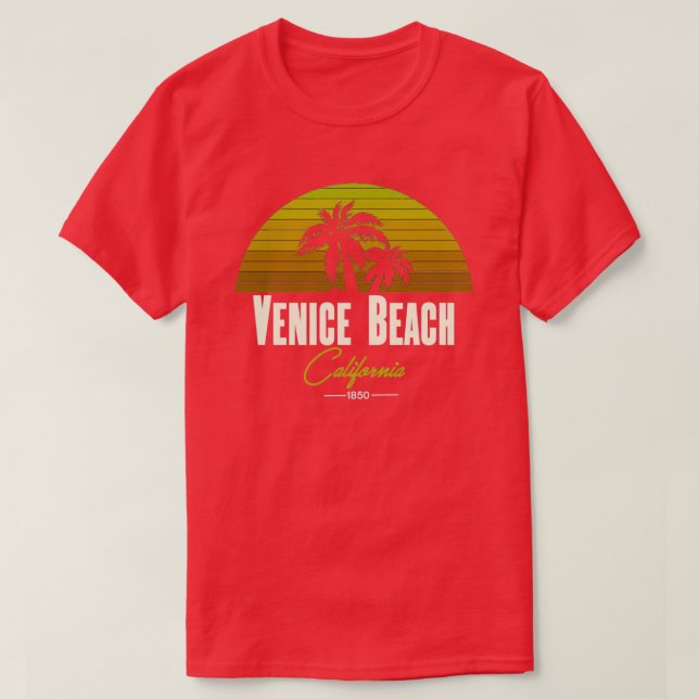 Venice Beach California 2 T-Shirt (Design Front)