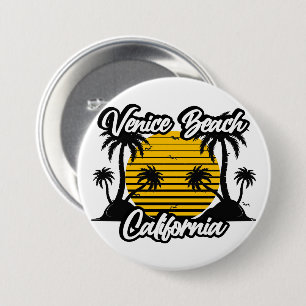 Venice Beach California 7.5 Cm Round Badge