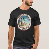 Venice Beach California Boardwalk Travel Art Retro