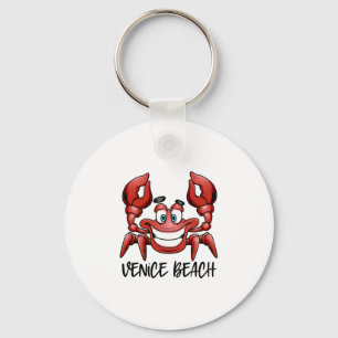 Venice Beach California Florida Vacation Group Tri Key Ring