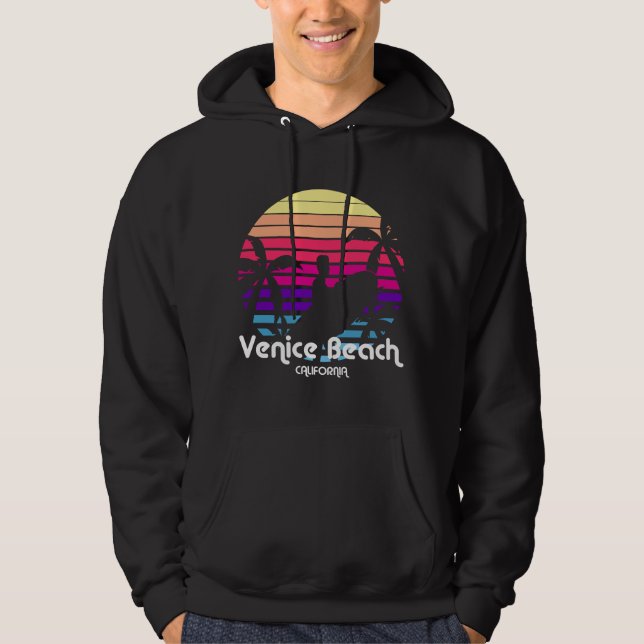 Venice Beach,California Hoodie (Front)