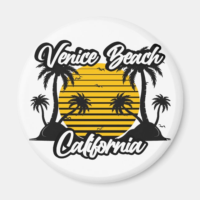 Venice Beach California Magnet (Front)