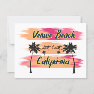Venice Beach California Postcard