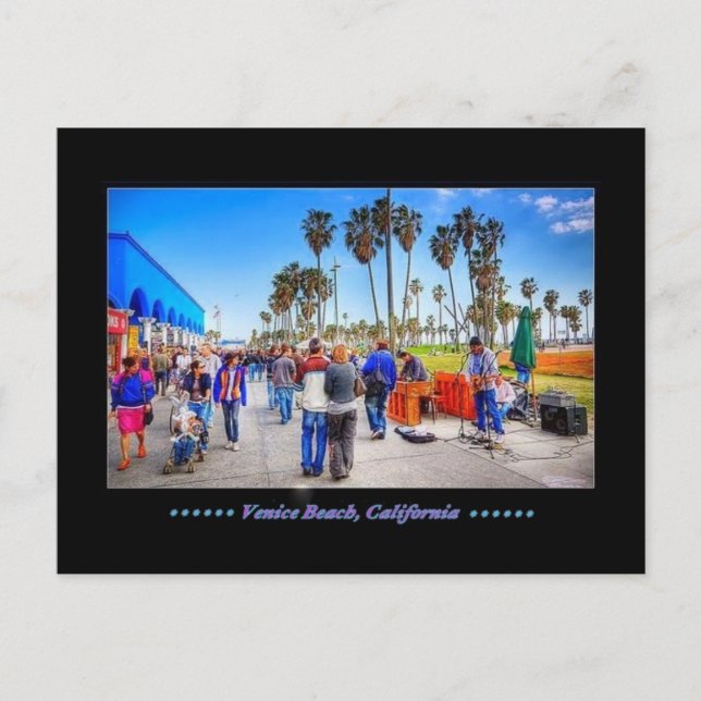 Venice Beach, California  Postcard (Front)