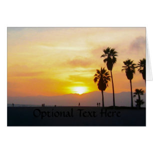 Venice Beach California Sunset Souvenir