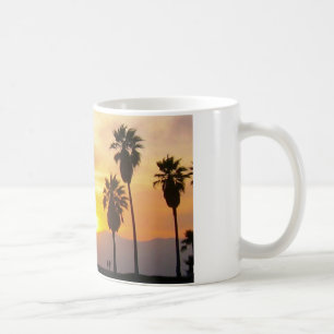 Venice Beach California Sunset Souvenir Coffee Mug