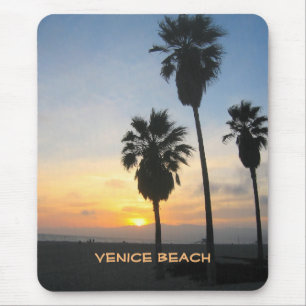 Venice Beach California Sunset Souvenir Mouse Mat