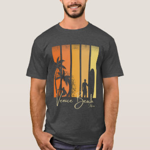 Venice Beach California Surfing T-Shirt
