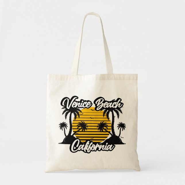 Venice Beach California Tote Bag (Front)