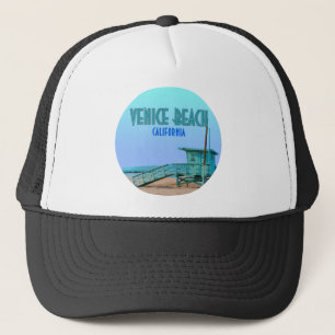 Venice Beach California Vintage Trucker Hat