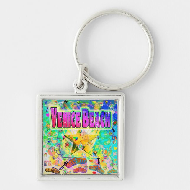 Venice Beach Epoch Hour Keychain (Front)