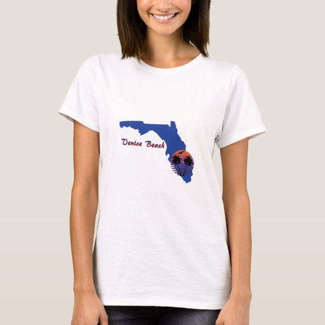 Venice Beach Florida T-Shirt (Front)
